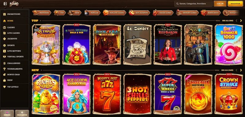 Discover lizaro casino login