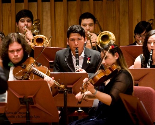 Orquestas juveniles - abanderado 2015